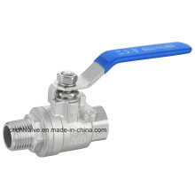 2PC Male-Female Thread Ball Valve